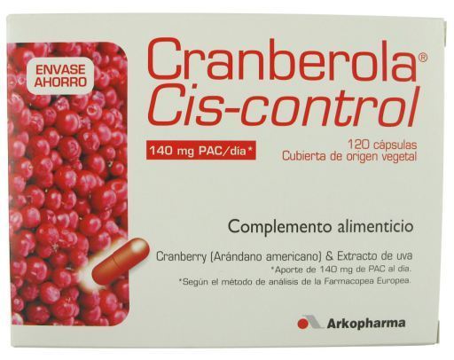 Cranberola Cis Control 140 mg 120 Cápsulas