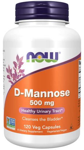 D-Manosa 500 mg 120 Cápsulas